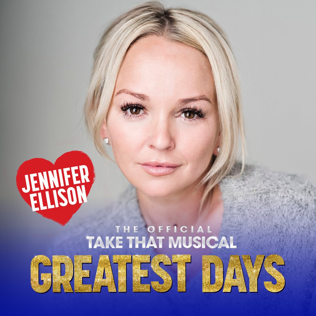🎭Curtain Call Reviews🎭 (@curtain_callrev) on Twitter photo 🎭NEWS🎭 - <a href="/Jelliofficial/">Jennifer Ellison</a> to join the cast of <a href="/Greatest_Days/">Greatest Days</a> as Rachel from the 21st August at the <a href="/KingsandRoyal/">The King's Theatre & Theatre Royal</a> along with Olivia Hallett as Young Rachel from the 24th July at <a href="/Everymanchelt/">Everyman Theatre</a>
🎟️greatestdaysmusical.com 🎭NEWS🎭 - <a href="/Jelliofficial/">Jennifer Ellison</a> to join the cast of <a href="/Greatest_Days/">Greatest Days</a> as Rachel from the 21st August at the <a href="/KingsandRoyal/">The King's Theatre & Theatre Royal</a> along with Olivia Hallett as Young Rachel from the 24th July at <a href="/Everymanchelt/">Everyman Theatre</a>
🎟️greatestdaysmusical.com
