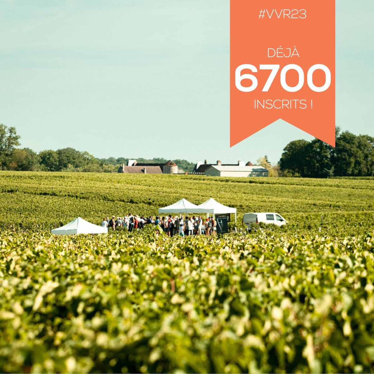vvrvaldeloire's tweet photo. #VVR23 Vous êtes déjà plus de 6700 inscrits à la 20e édition de #VVR ! 🤩
Envie d’évasion, de découvertes et de dégustations au cœur de la nature ? 🍇 VVR est fait pour vous ! 😊
✅ https://t.co/V4mJzLBZbm (⚠️certaines rando sont déjà complètes) #vvrvaldeloire #valdeloire https://t.co/XxmZP4yRgt