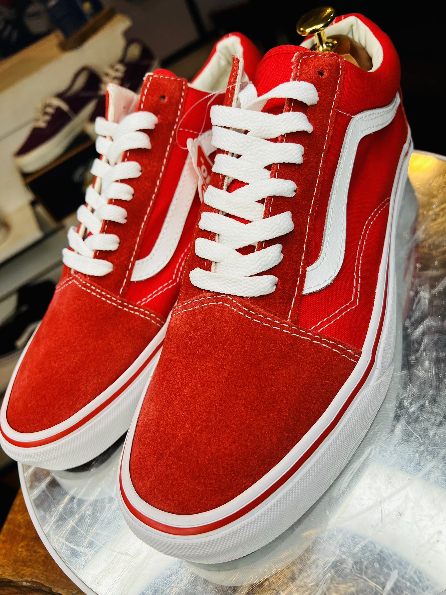 Ruby red clearance vans