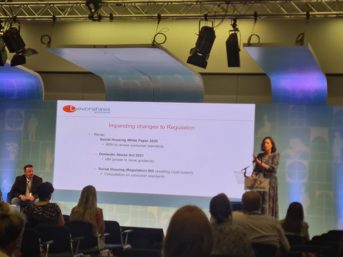 Samantha Grix <a href="/Devonshires/">Devonshires</a> discussing what regulatory change and requirements will look like for housing providers in relation to #DomesticAbuse <a href="/Housing_event/">Housing</a>