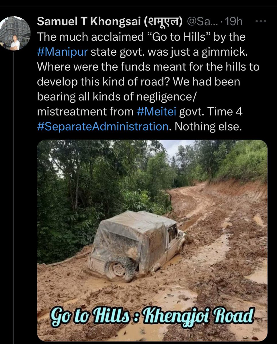 #deforestation from unsustainable #PoppyCultivation for drugs have lead to massive landslides, extinction of plant and animal species, permanent damage to the lush green forest ecosystem in #Manipur. This guy should talk to the 10 #kuki MLAs, including the Poppy Queen married to…