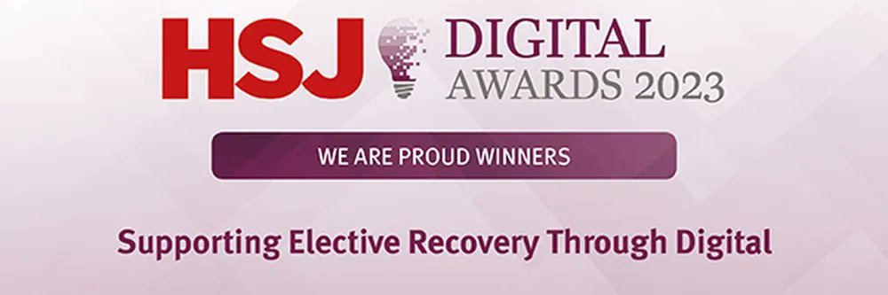 AttainUK's tweet photo. Supporting Elective Recovery through digital HSJ Award winners – We are delighted that the programme we have been delivering with Cheshire and Merseyside ICS and C2-Ai was a winner at the first ever HSJ Digital Awards 2023.

Find out more.
https://t.co/JdWEXY0cIE https://t.co/UzJEkvsHyH