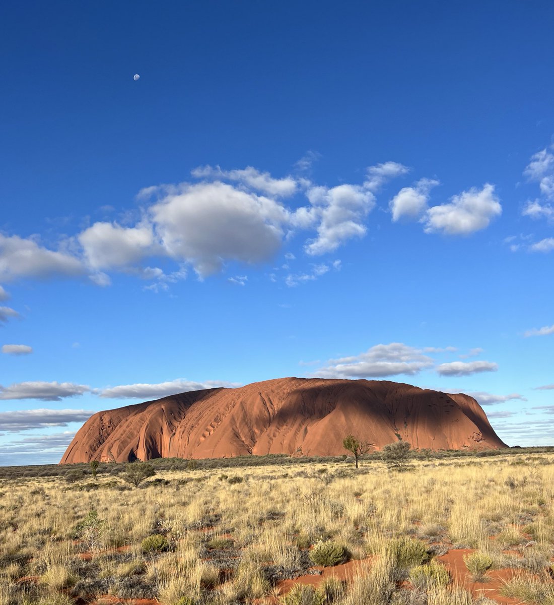 The mighty Uluru rock.