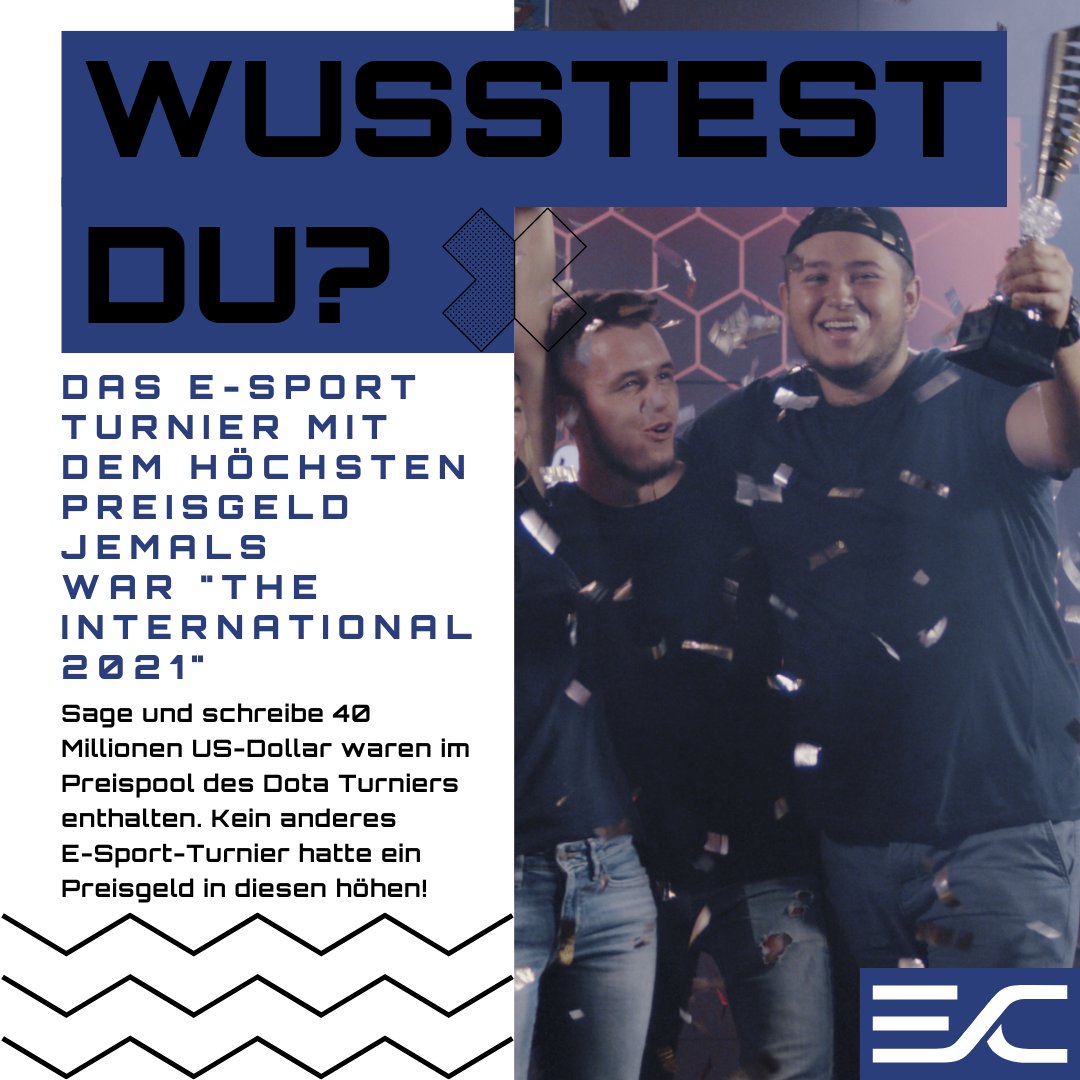 🎮 Wusstest du? Das Preisgeld in der Welt des E-Sports kann astronomische Höhen erreichen! 🚀

Das bislang höchstdotierte E-Sports-Turnier fand 2021 in Bukarest, Rumänien statt. Bei „The International 2021“, einem Dota 2-Turnier, ging es um unglaubliche 40 Millionen US-Dollar 💰!