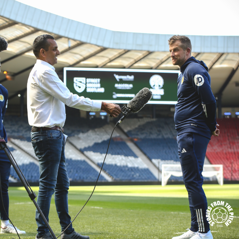 streetsoccerSCO's tweet photo. #TeamScotland's Callum will be the first player from our Network Programme to ever play at a @homelesswrldcup.

He discussed how Street Soccer's sessions in Stenhousemuir have helped him feel like a new man.