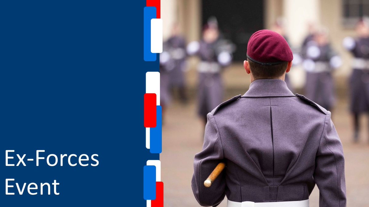 Jobcentre Plus is hosting an Ex-Armed Forces Event, where organisations can talk directly to Veterans

If you have vacancies or support on offer, get in touch to book your place!

Email: wythenshawe.erms@dwp.gov.uk

Stockport County Football Club 📍
Thursday 6 July 2023 📅