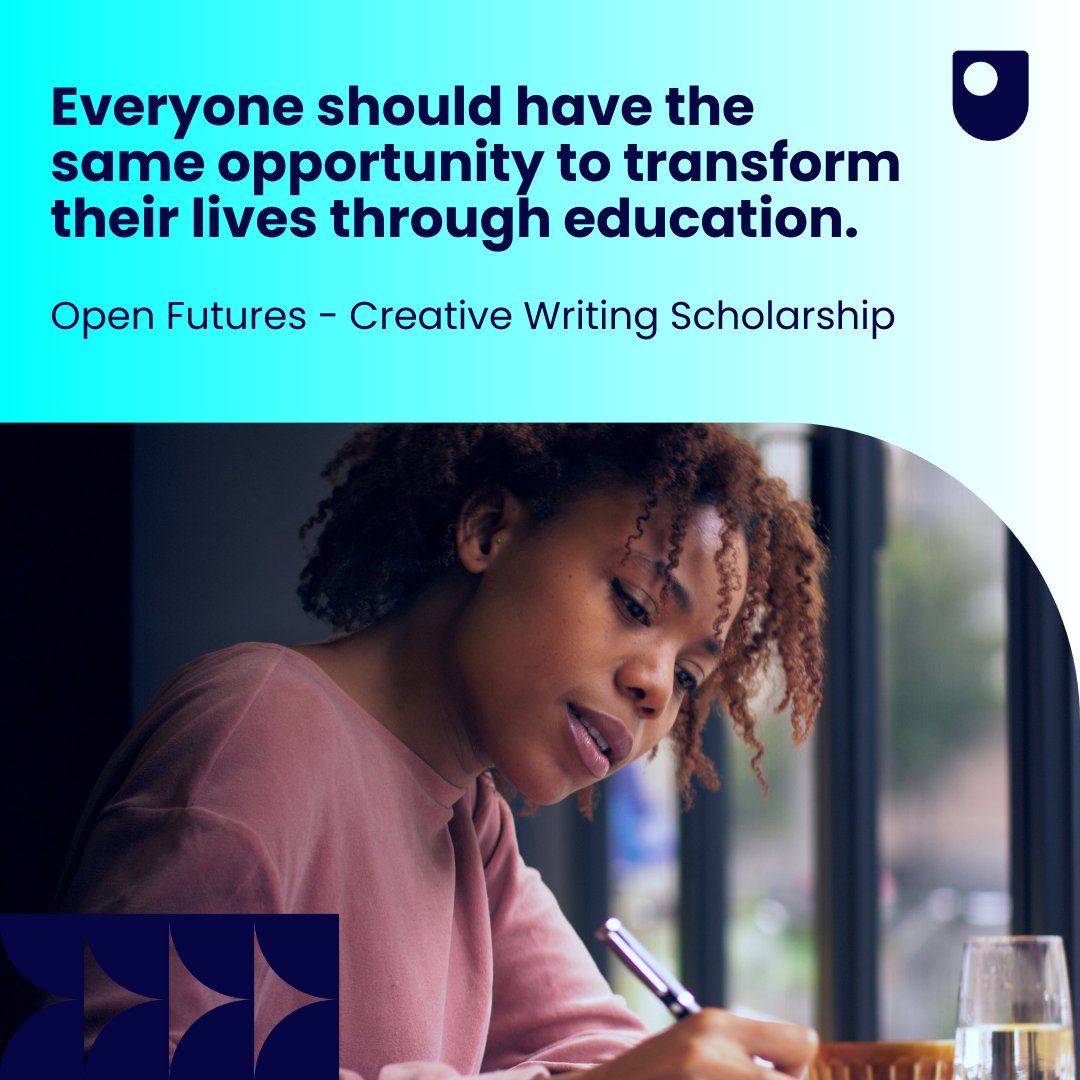 At the OU, we believe in inclusivity and are dedicated to ensuring that the #OUFamily represents society as a whole.

That's why we're offering a select number of students the opportunity for a scholarship to study our MA in Creative Writing:

ow.ly/cOUp50OY2bq