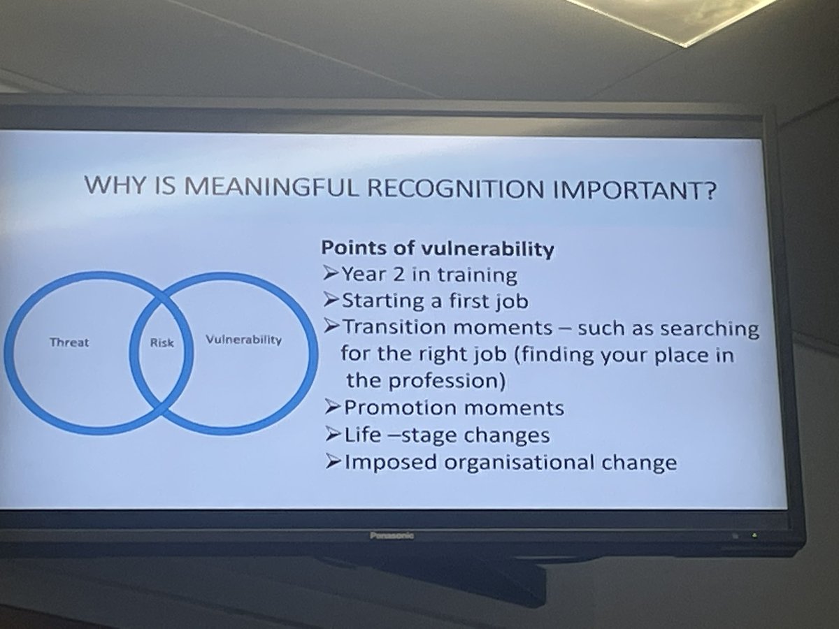 It’s always great to hear @carolinere_d share the work of the NMAHP Rewards & Recognition Group 🌟

The POWER of MEANINGFUL recognition cannot be underestimated, especially during specific stages/times of vulnerability.

#wearecelebratingexcellence
#ProudToBeNHSG