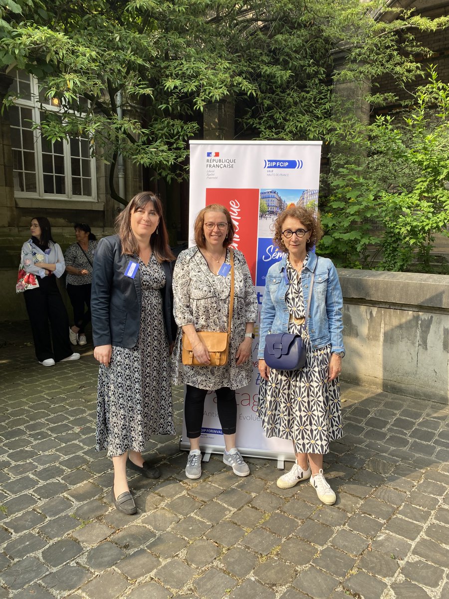 Une petite délégation du GIP-FCIP de l’académie de Limoges est actuellement et pour deux jours au séminaire national des GIP-FCIP à Lille. Cela va être l’occasion de partage d’expérience pour un enrichissement mutuel.