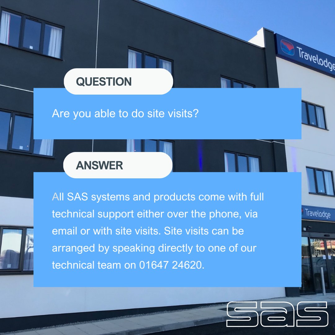 Can we do site visits to discuss your requirements? Yes, we can.
Here is the next in our series of FAQs.