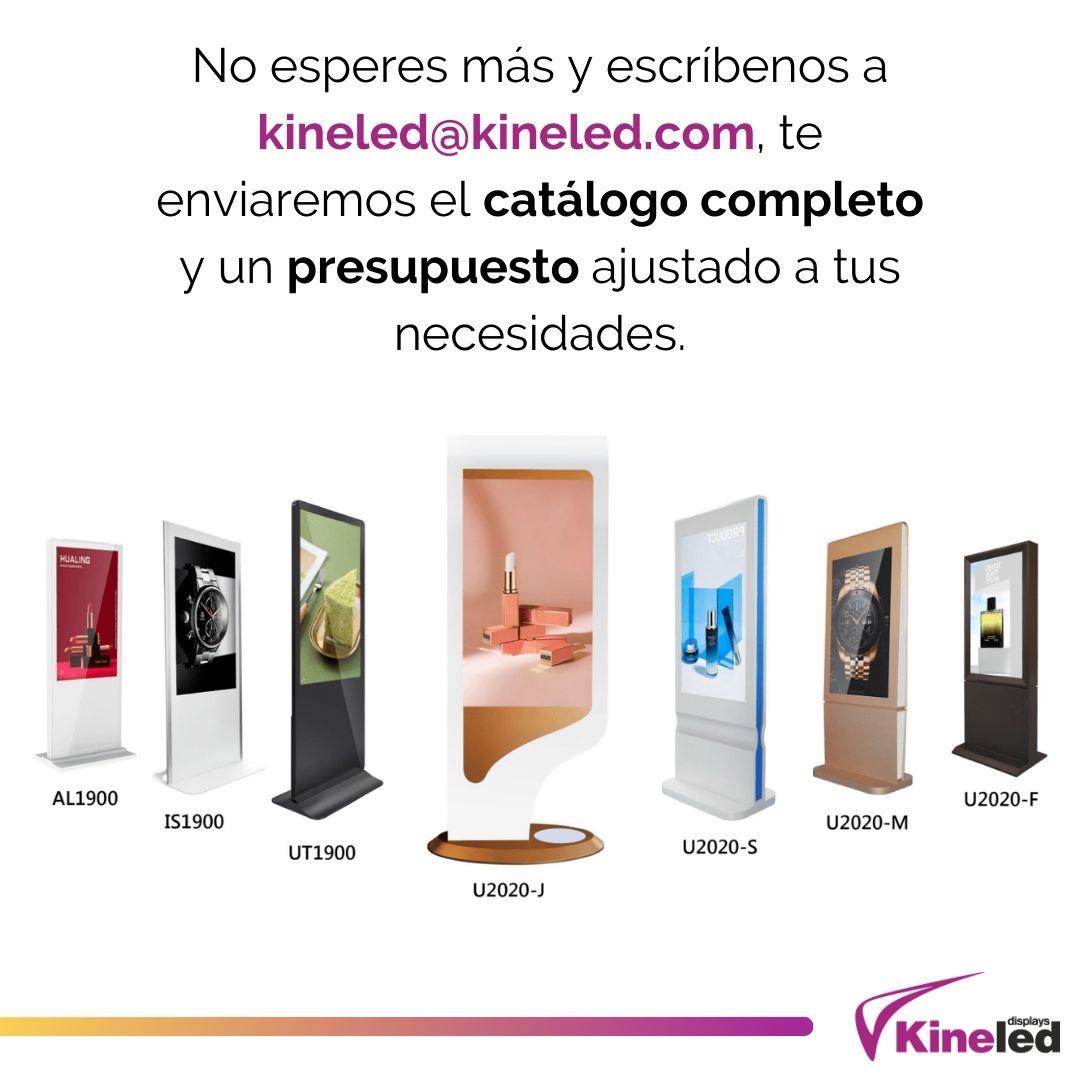 ¡No te los pierdas y solicítanos información sin compromiso en kineled@kineled.com!📩
.
.
#poster #led #posterled #totem #totemled #cartelería #digital #carteleriadigital #tienda #retail #cc #centrocomercial