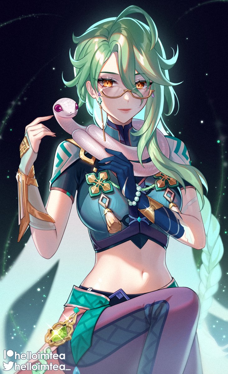 甘雨|かんう(原神) 「This month's Patreon set summary! Sign u」|helloimtea | 茶☕️のイラスト