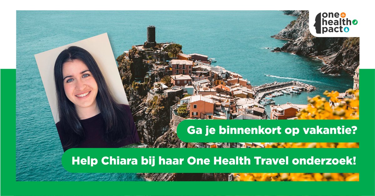 Ga je binnenkort op #vakantie in #Europa? Help @OneHealthPact onderzoeker Chiara de Bellegarde met haar #onderzoek! Zij onderzoekt of vakantiegangers ziektes van #muggen & #teken van hun vakantie mee naar huis brengen. Meld je aan: bit.ly/3KJil0R #OHP