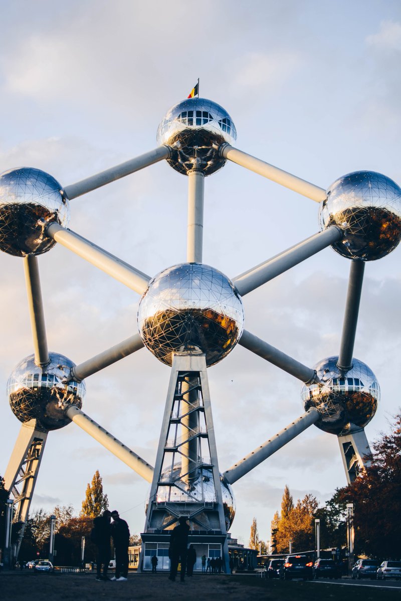 nicksnell's tweet image. I know it's supposed to be inspired by the Magic Roundabout but all I can see is the Brussels Atomium #stfc
