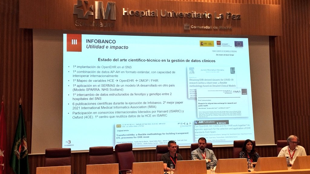 MPedreraJimenez's tweet photo. Fundamental la producción científica en materia de informática biomédica que ha generado #INFOBANCO @DataDoce @uimas_ @SaludMadrid @La_UPM @pabloserranob @jotaelecruz https://t.co/nhV8XEzlED