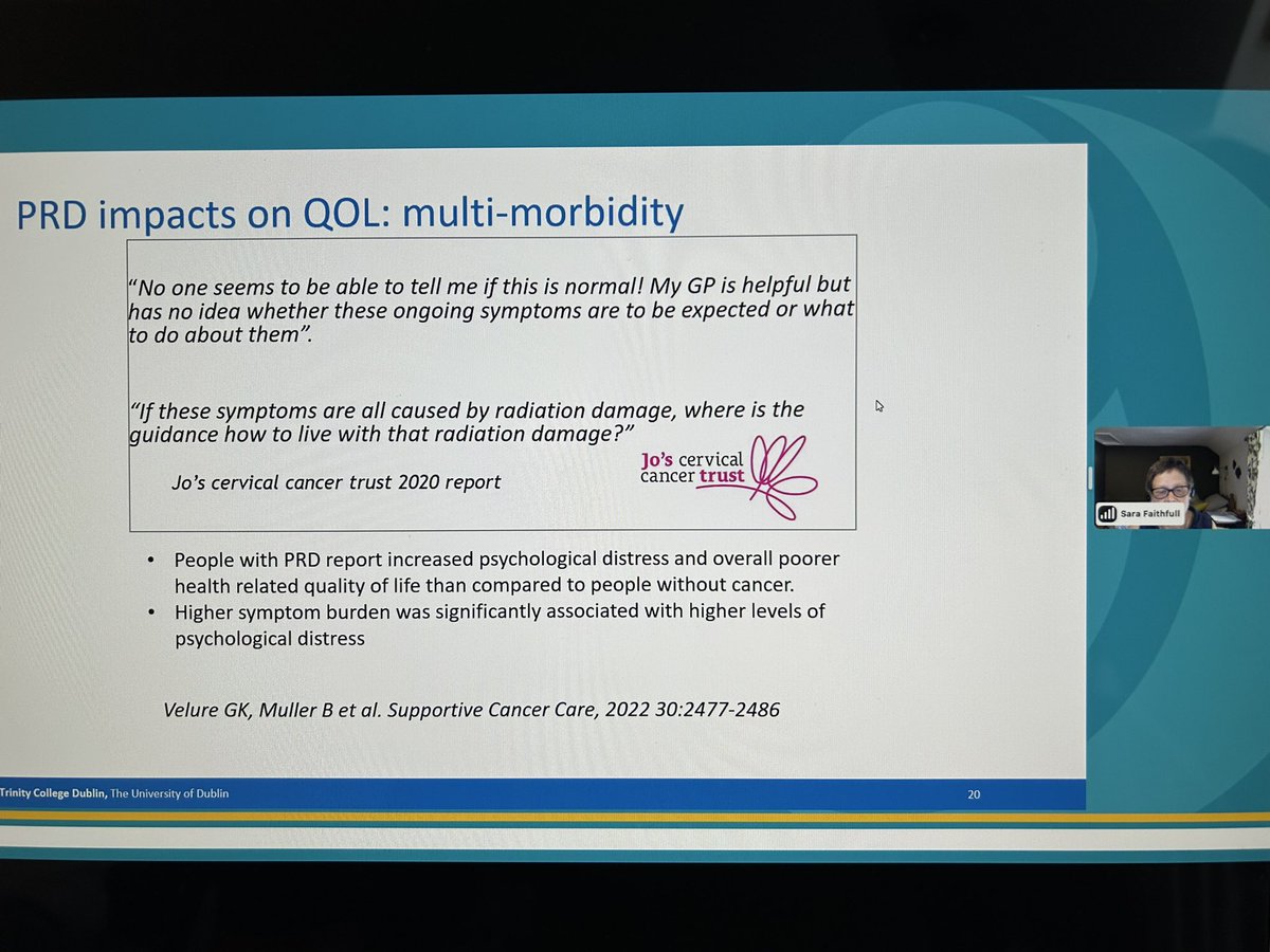 A much needed best practice document by <a href="/PRDA_uk/">PRDA UK</a> thanks to <a href="/FaithfullProf/">Sara Faithfull</a> for sharing some aspects of this #UKONS_Radiotherapy <a href="/UKONSmember/">UKONS</a>