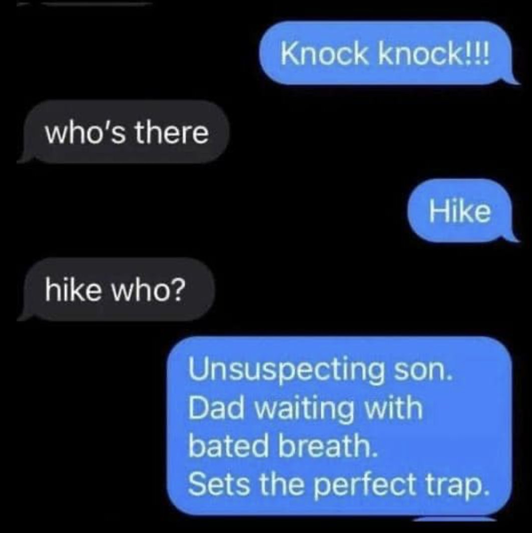 The Final Boss of dad jokes.