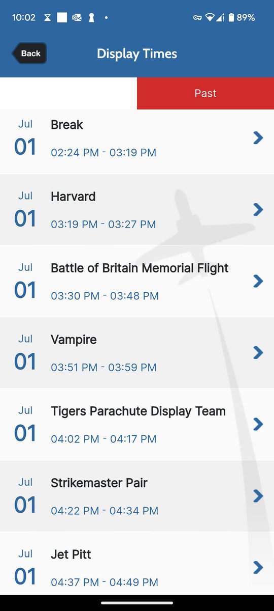 robertniallross's tweet photo. timetable for the Swansea Air show (1) #swanseaairshow https://t.co/ImXnWcHTgI