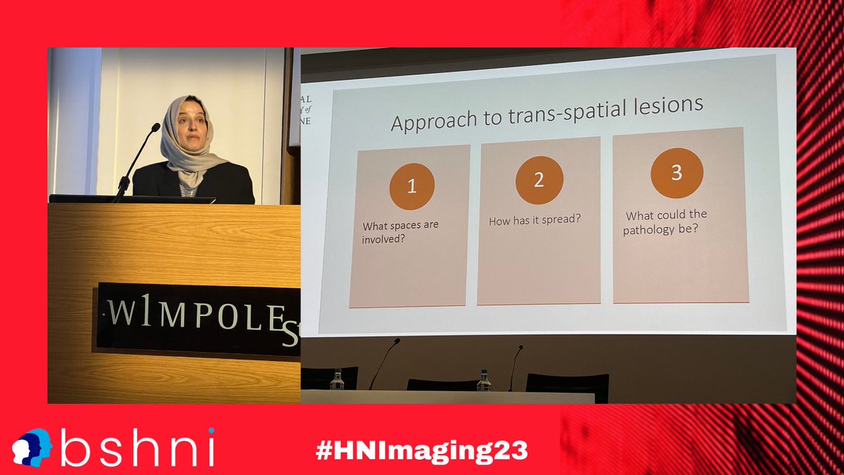 British Society of Head & Neck Imaging (@bshni_uk) on Twitter photo Excellent talk on ‘Approach to trans-spatial lesions in the head and neck’ by <a href="/DrSusanJawad/">Susan Jawad</a> from <a href="/uclh/">UCLH</a> <a href="/UCL_HNAC/">UCL Head & Neck Academic Centre</a> #HNImaging23 Excellent talk on ‘Approach to trans-spatial lesions in the head and neck’ by <a href="/DrSusanJawad/">Susan Jawad</a> from <a href="/uclh/">UCLH</a> <a href="/UCL_HNAC/">UCL Head & Neck Academic Centre</a> #HNImaging23