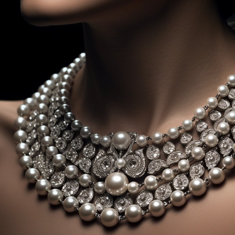 JEWELRESOURCES's tweet image. Classic meets contemporary in this stunning multi-row pearl necklace. Its timeless elegance is a testament to the power of statement jewellery. Dive into a sea of pearls with us! 🐚✨ #PearlPerfection #StatementJewellery #EleganceRedefined