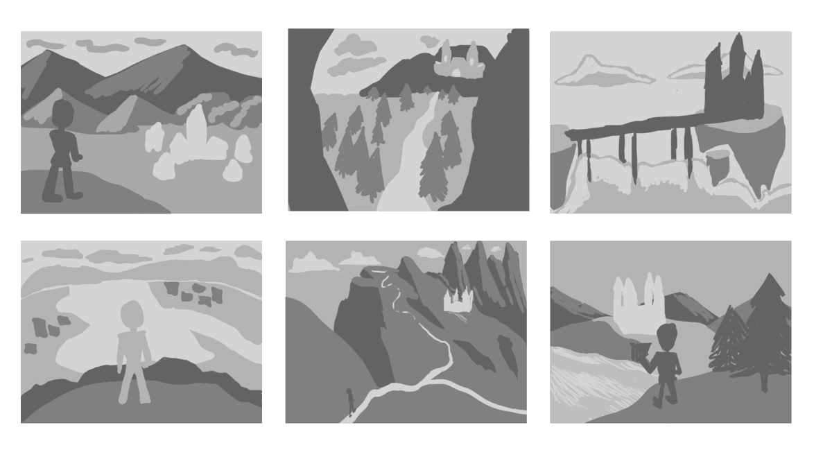 IrisBoonacker's tweet photo. Concept art environment digital painting process 

#conceptart #Artist #art #environment https://t.co/ZKPmiF6vgw