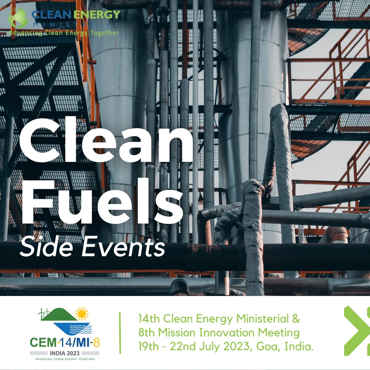 CEMSecretariat's tweet photo. #DYK? Did you know that the total global #biofuel demand is forecasted to expand by 20% over 2022-2027? and that nearly 70% of #renewablediesel and #biojetfuel came from wastes and residues in 2021?

So much to explore on #cleanfuels at #CEM14! 

▶ https://t.co/7ilvfhrj6b https://t.co/MtFxgoLYB2