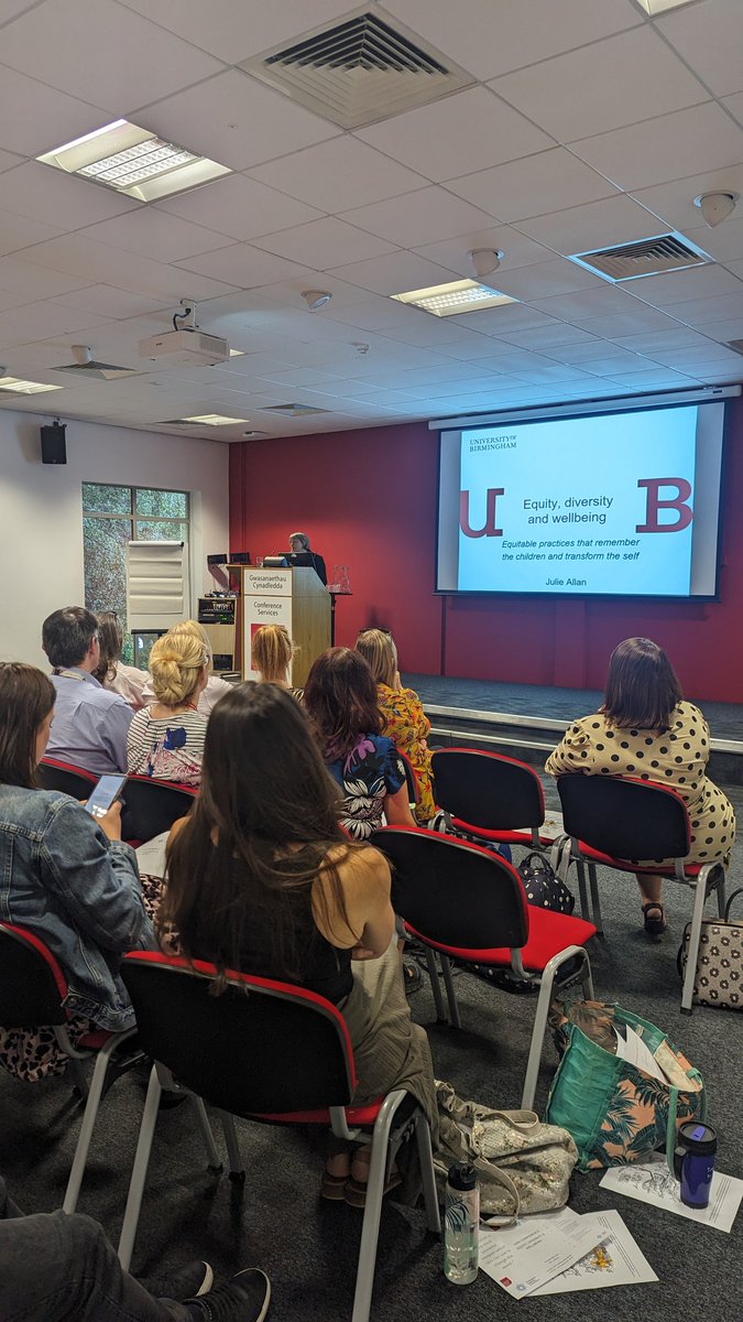 Moving on to <a href="/ProfJulieAllan/">Julie Allan</a> from the University of Birmingham to discuss  equitable practices.