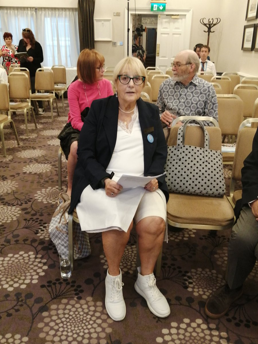 IrishDementiaWG's tweet photo. Our fabulous member Kathleen is ready to share her insights and knowledge of living with dementia at @alzheimersocirl PBS today #ASIPBS2024 #DementiaCantWait https://t.co/jVxmEdbvtd