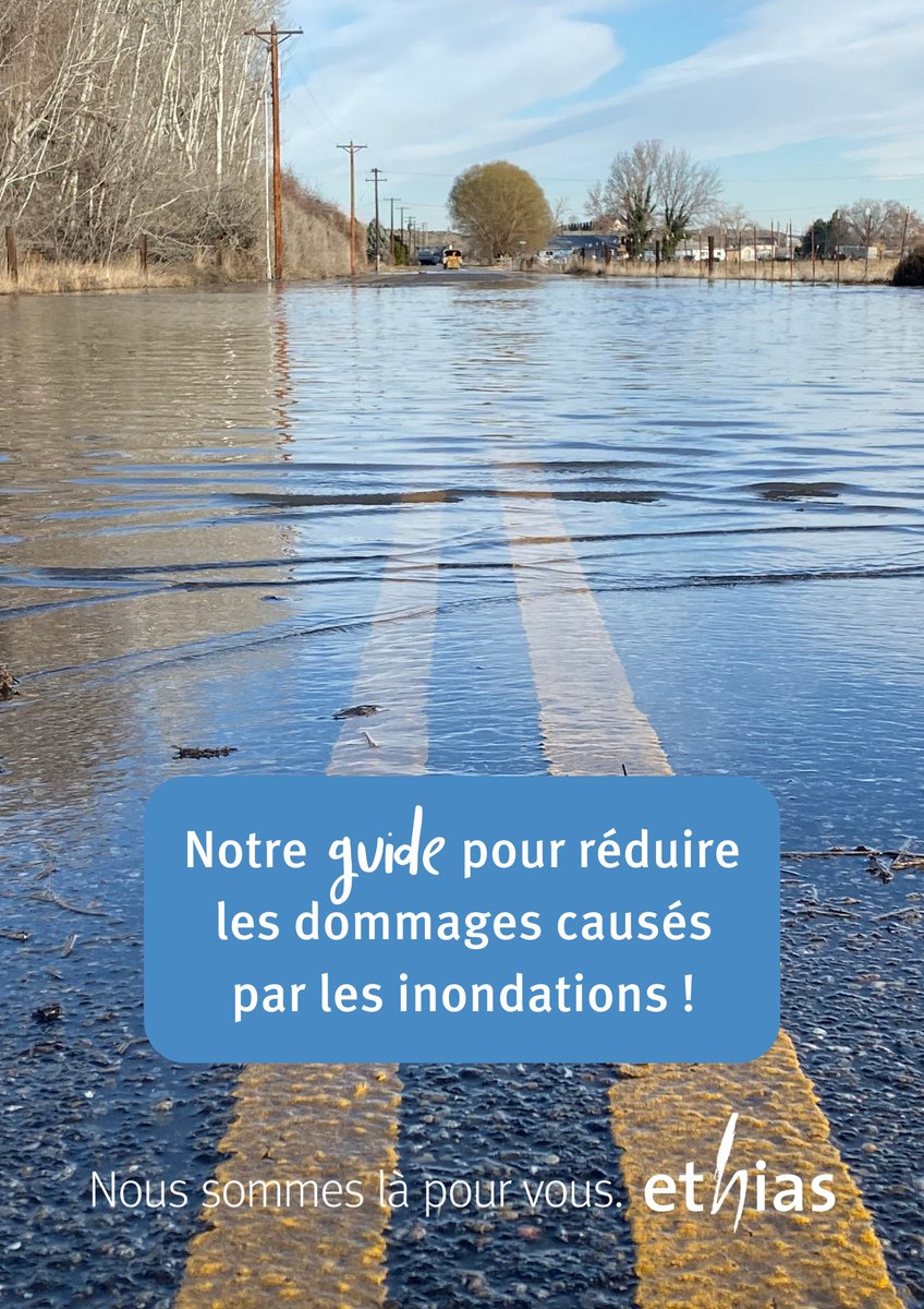 🌧 Cela fait bientôt 2 ans que la Belgique a été touchée par de graves inondations. Depuis, nous nous engageons plus que jamais pour votre sécurité.

👉Nous avons conçu une série de conseils essentiels pour vous, découvrez-les juste ici : linkedin.com/feed/update/ur…

#inondations