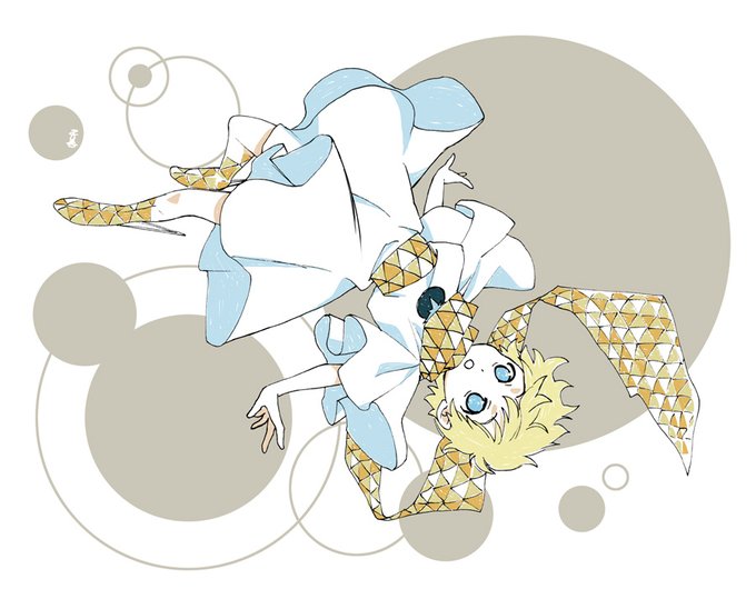 「parted bangs yellow scarf」 illustration images(Latest)