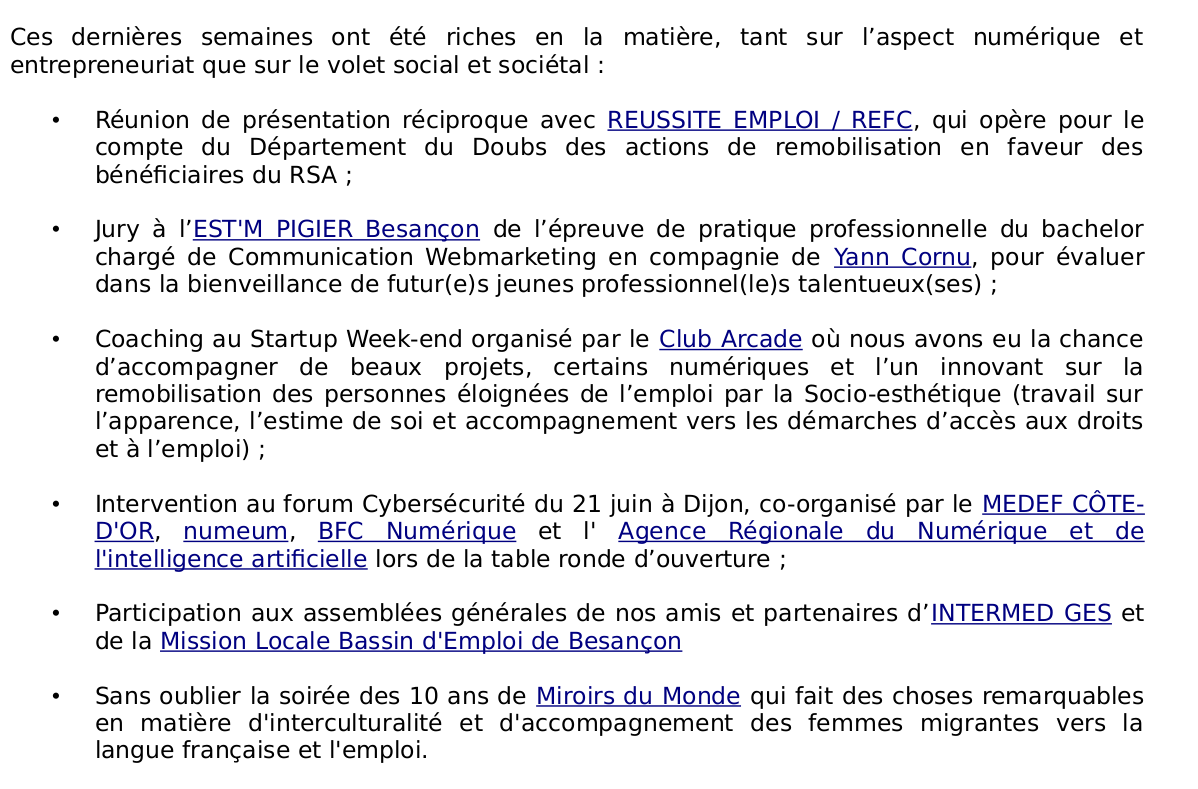 Debutant_e_pro's tweet photo. ID'EES Numérique, c'est certes et de manière première un engagement pour l'insertion professionnelle de nos collègues et proposer des prestations de développement web.

Mais c’est aussi, comme toutes les entités du @GroupeIdees , s’inscrire dans son écosystème et son territoire. https://t.co/L27lpdv0C7