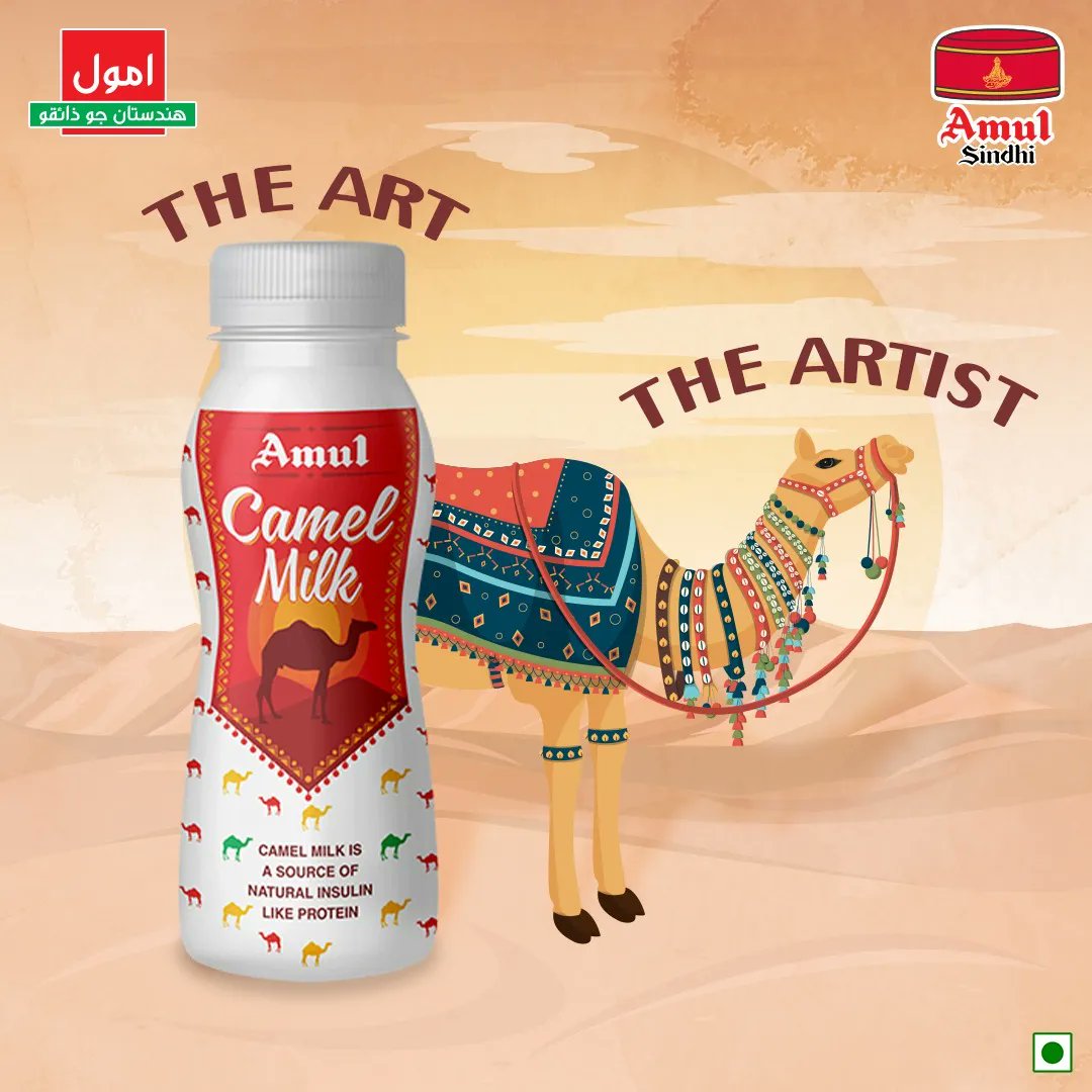 اُٺ جو کير وتامنس ء منرلس سان ڀريل

Camel milk enriched with vitamins and minerals 

#camelmilk #healthylifestyle #amulmilk #amulsindhi #amulindia #amulinsindhi #amul #sindhi #sindhifood #sindhiculture #sindhiswag #amulsindhiswag #amulgirl