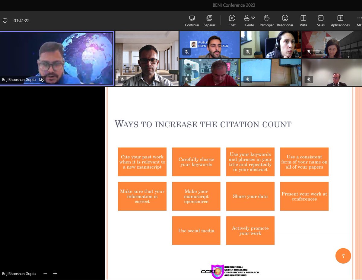 BENI Conference tweet media
