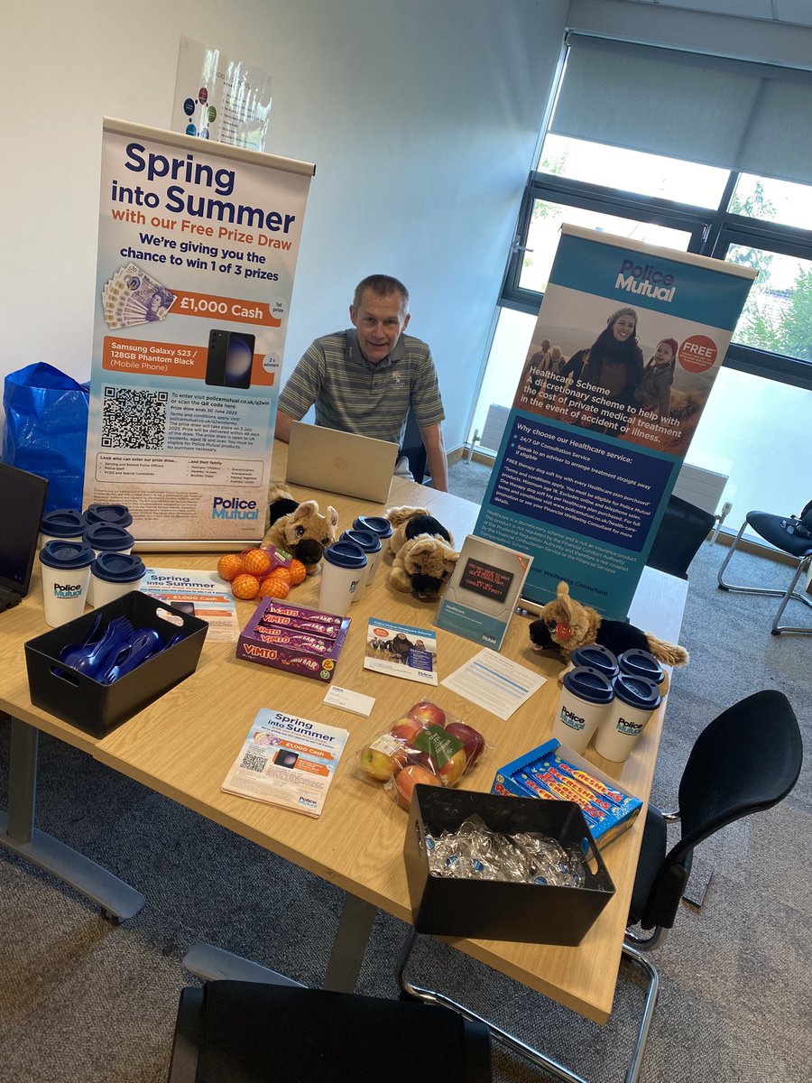 Poppy_PMAS's tweet image. I’m at Bloxwich with @PolicePensions 💙

We’ve been invited to support the staff for #ResponsePolicingWeek 

Come and grab a freebie, have a chat and enter our free prize draw. We’re in room 1.5 🚪 

@WMPolice @BloxwichWMP @PhilDolbyWMP