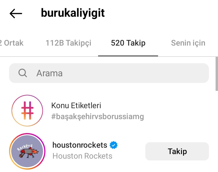 Ali Yiğit Buruk, Houston Rockets'ı takip etmeye başladı.