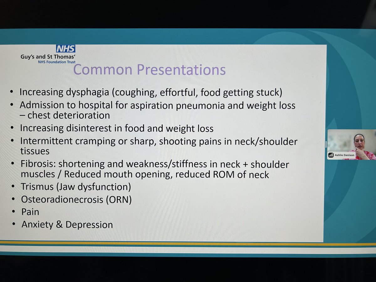 What a unique service offered by <a href="/GSTTnhs/">Guy's and St Thomas'</a> CHANT team, hopefully this is something we can all learn from <a href="/AshlieDenison/">Ashlie Denison</a> #UKONS_Radiotherapy <a href="/UKONSmember/">UKONS</a>