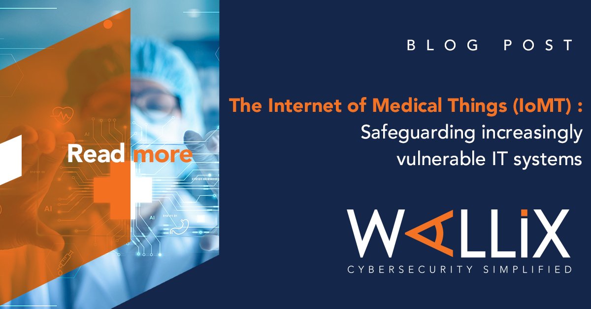 🔒The rise of the Internet of Medical Things (#IoMT) brings new opportunities to the healthcare industry, but it also presents significant challenges in terms of security and data privacy.

wallix.com/blog/internet-…