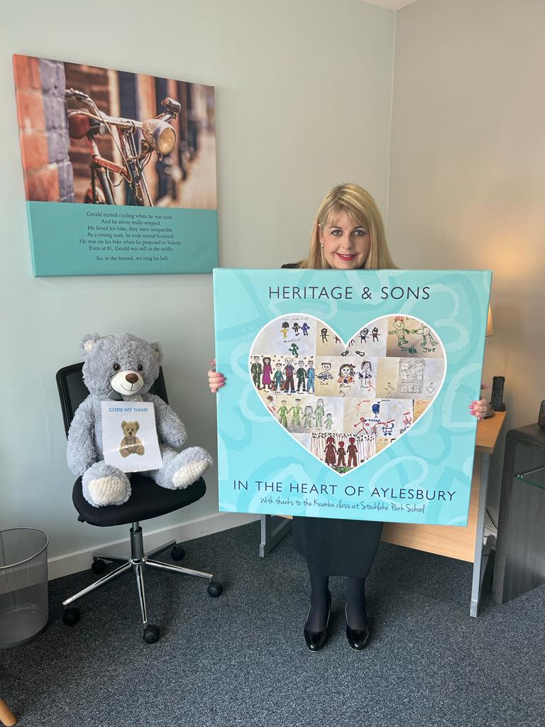 CPJField's tweet photo. Our excitement is equally spilling over in Aylesbury too, where CPJ Field is proud to be opening our second funeral home.

In both Tring and Aylesbury, we have our cuddly bear who is helping us! Can you guess his name? 

#aylesbury #cpjfield #grandopening https://t.co/N7mxvb3g1n