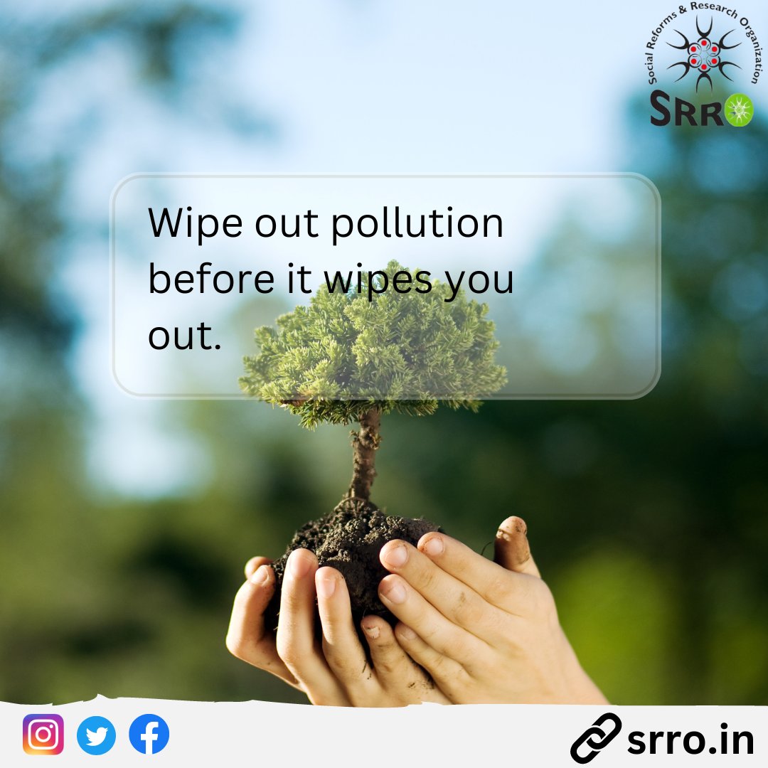 #ProtectOurPlanet Inspiring Change for a Sustainable Future.

@srrongo #srrongo 
#ngosofindia #ngo #environment #protect #SRRO #naturefirst #togetherfornature
