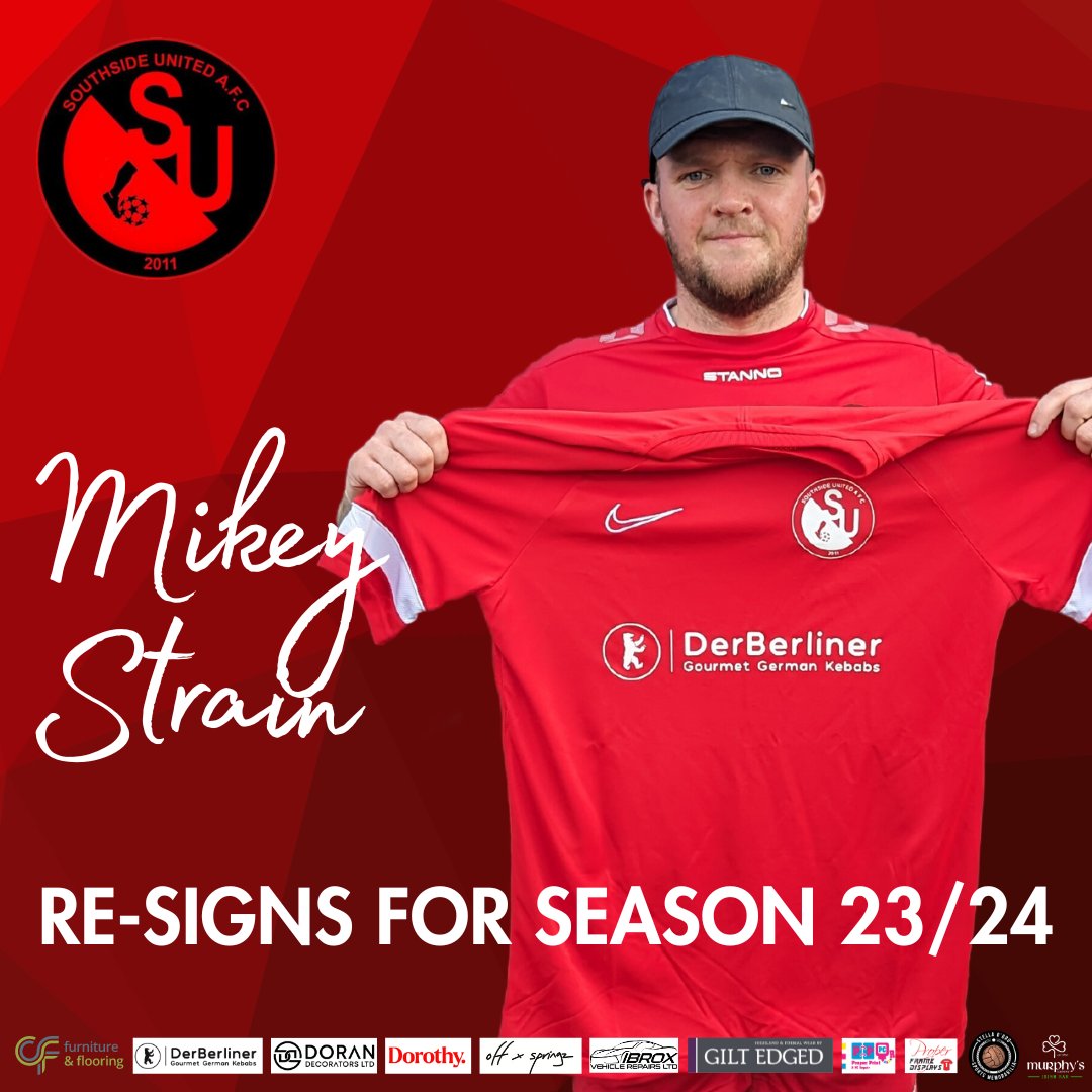 Mikey Strain re-signs