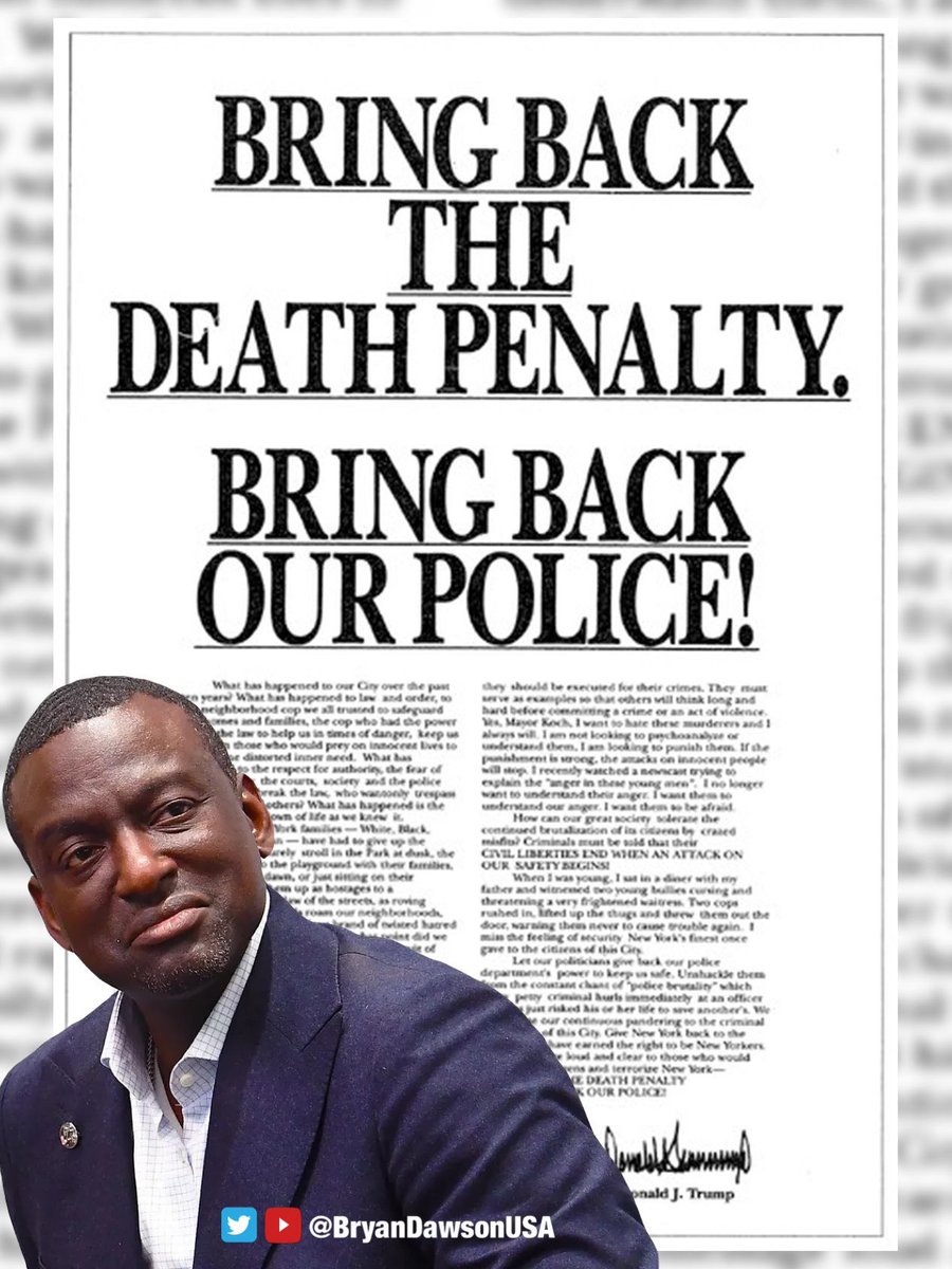 'For those asking about my statement on the indictment of Donald Trump, who never said ‘sorry’ for calling for my execution, here it is: Karma' - Central Park Five member Yusef Salaam reacting to Trump’s indictment.

BREAKING >>> He just declared VICTORY in the NYC Council race.