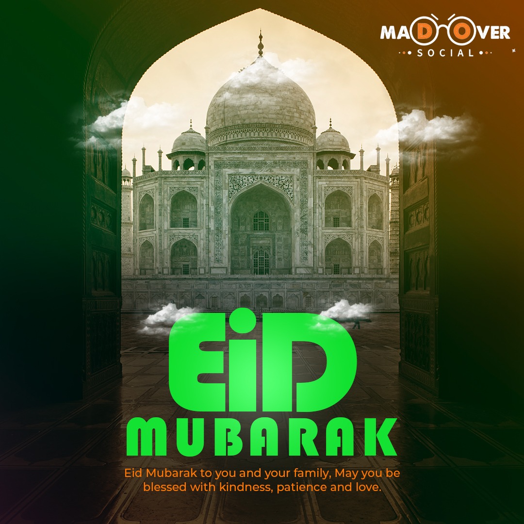 madoversocial's tweet photo. Eid Mubarak!

Wishing you a prosperous Eid filled with creativity and digital brilliance.

#EidMubarak #MadOverSocial https://t.co/YcMdheMVeP