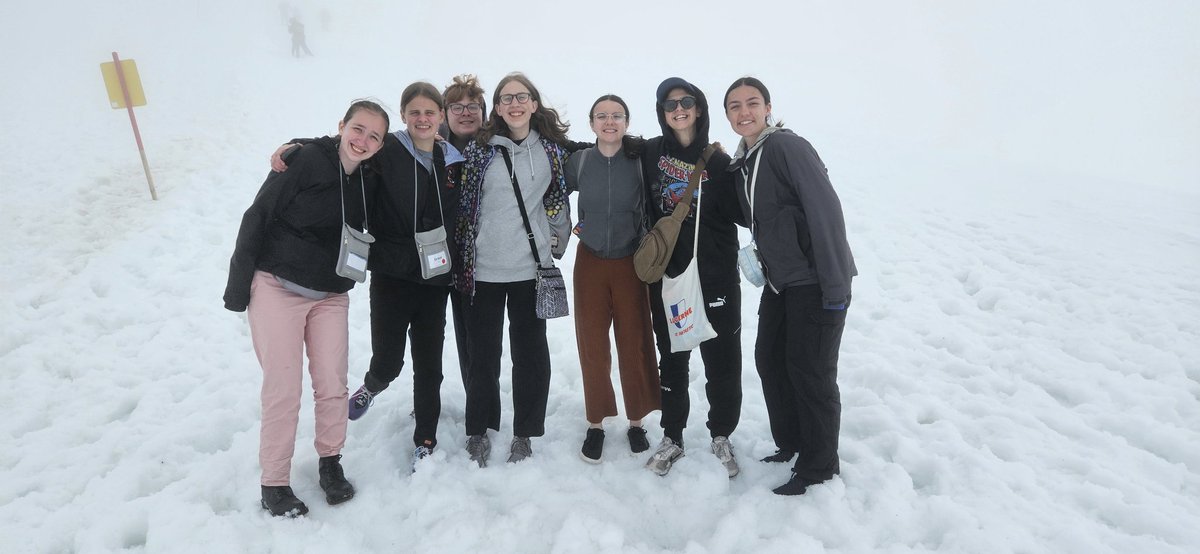 udhschoir's tweet photo. Some of our UD students at the top of Hintertux Glacier in the Austrian Alps! @UDHSCardinals https://t.co/QDhNucvbot