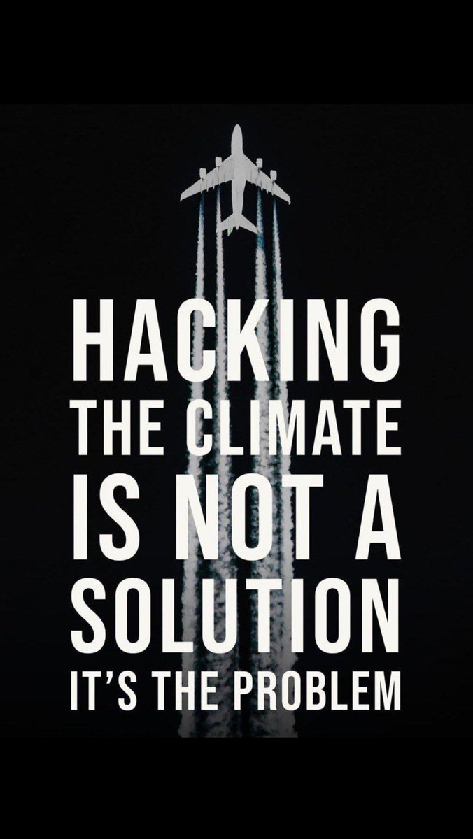 Once you realize that the #GeoEngineering programs are the only things changing the #climate in any unnatural manner.
#ClimateScam  #WeatherModification #Chemtrails #Geoengineering
#NWO #WEF2030Agenda #Agenda2030 #GreatReset #CarbonFootprint #SocialCreditSystem