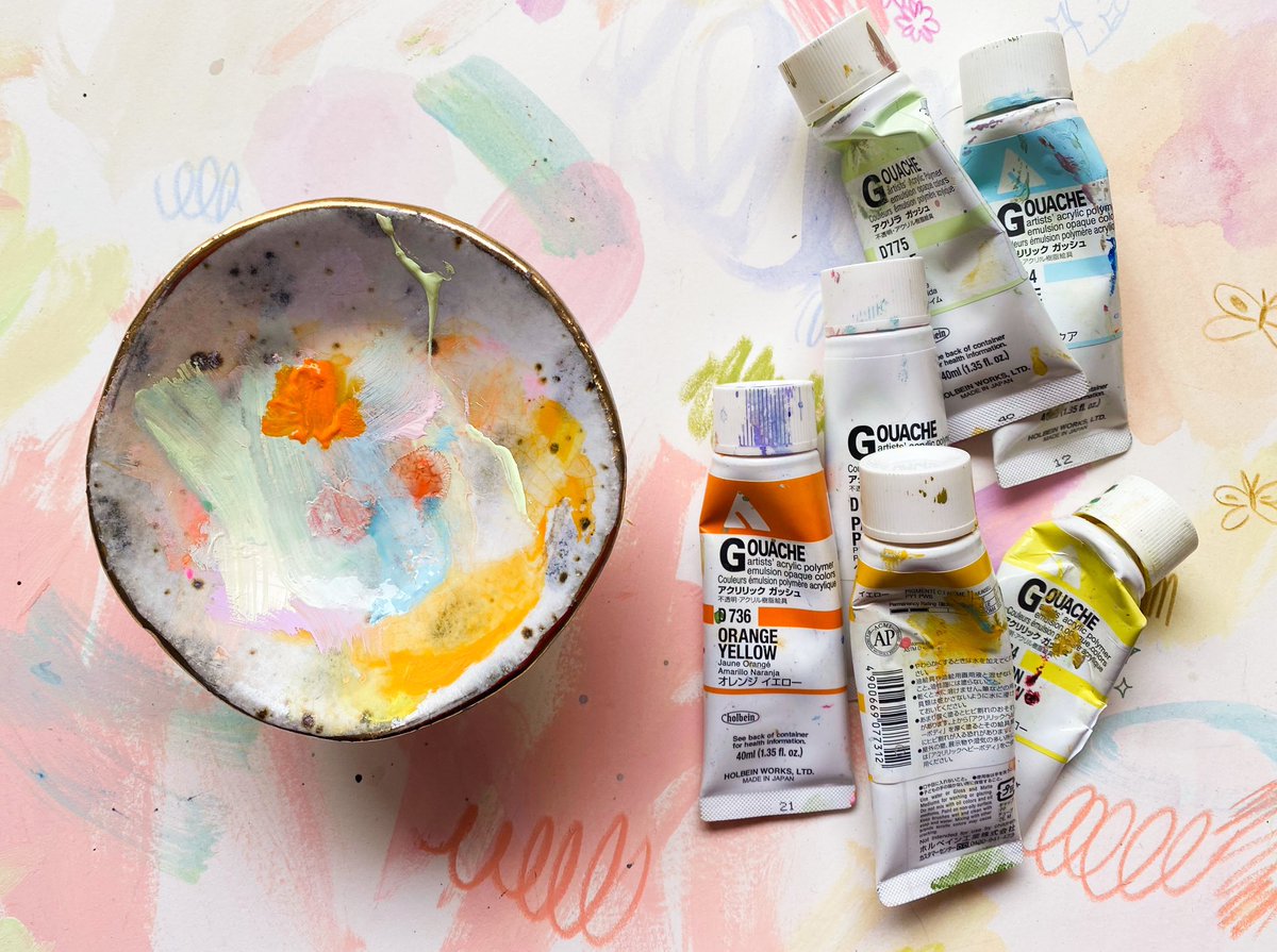 Todays palette 🧡🌞✨