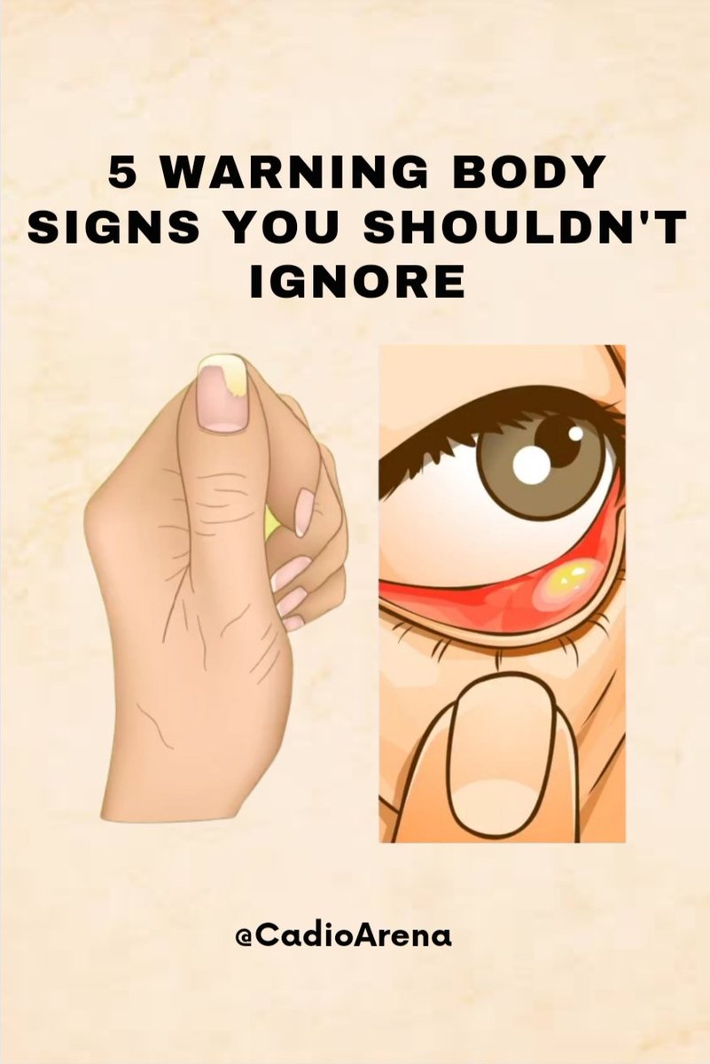 5 Warning Body Signs You Shouldn't Ignore...