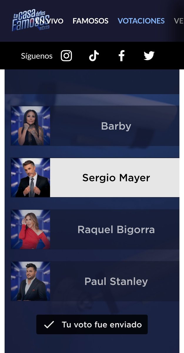 Rosmagic's tweet image. Si, yo ya vote, a favor de @SergioMayerb, @isabelacamil @lacasadelosf