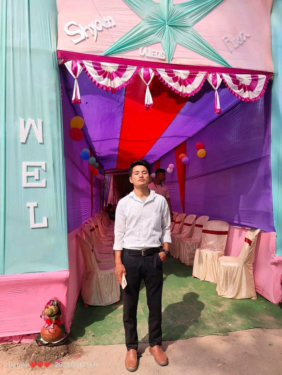 KBHACAAGSU's tweet photo. The KBHAC AAGSU wishes Veer Limboo Nembang, a representative, a very Happy Birthday! https://t.co/PJ3ez3aqoZ