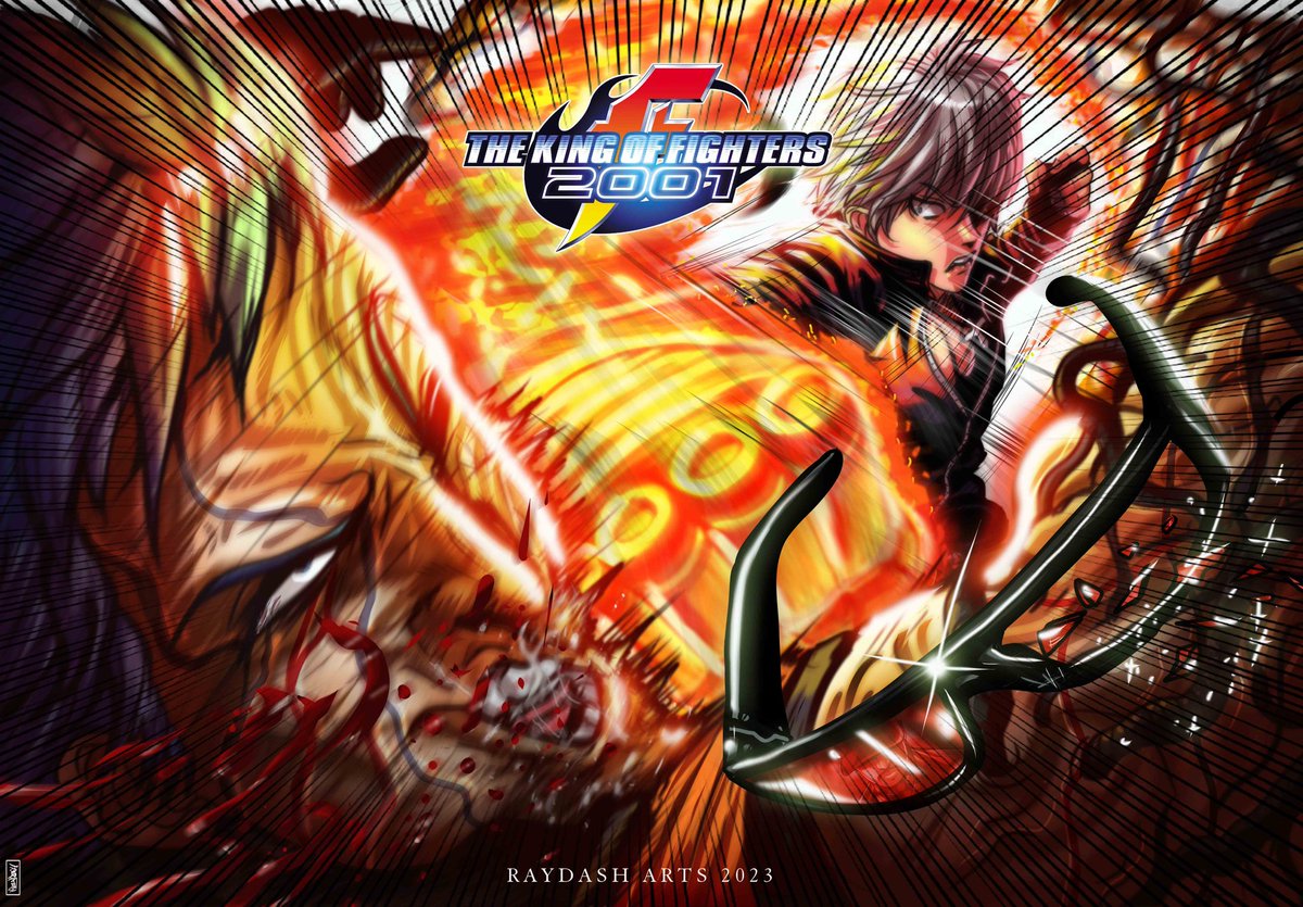 Raydash30's tweet image. Don't tell enybody that his name was K9999.
The forbidden Character.
#k9999 #kdash #kof #kof2001 #raydasharts