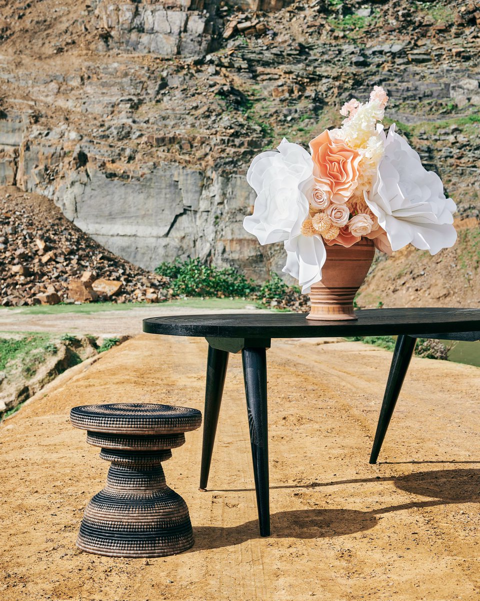 Furniture you can feel

Experimenting with colours, patterns &amp; textures is what often yields the results of the pieces that are part of our collection at Mash. T Design Studio. 
Our limited edition Bright table &amp; Daub Dining table are pictured here in their most natural backdrop
